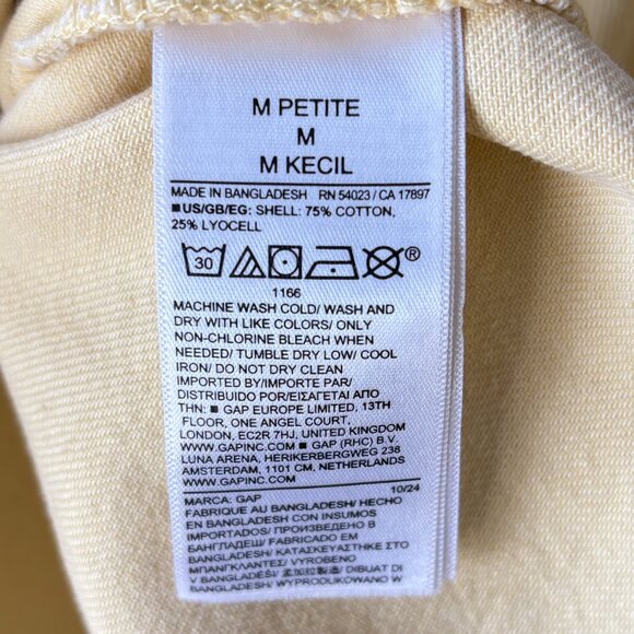 Gap UltraSoft Denim Crop Big Shirt - Picture 5 of 6